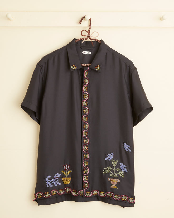 Garden Sampler Short Sleeve Shirt MENS SHIRTS BODE New York