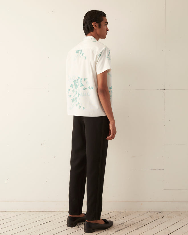Green Ivy Short Sleeve Shirt - M/L