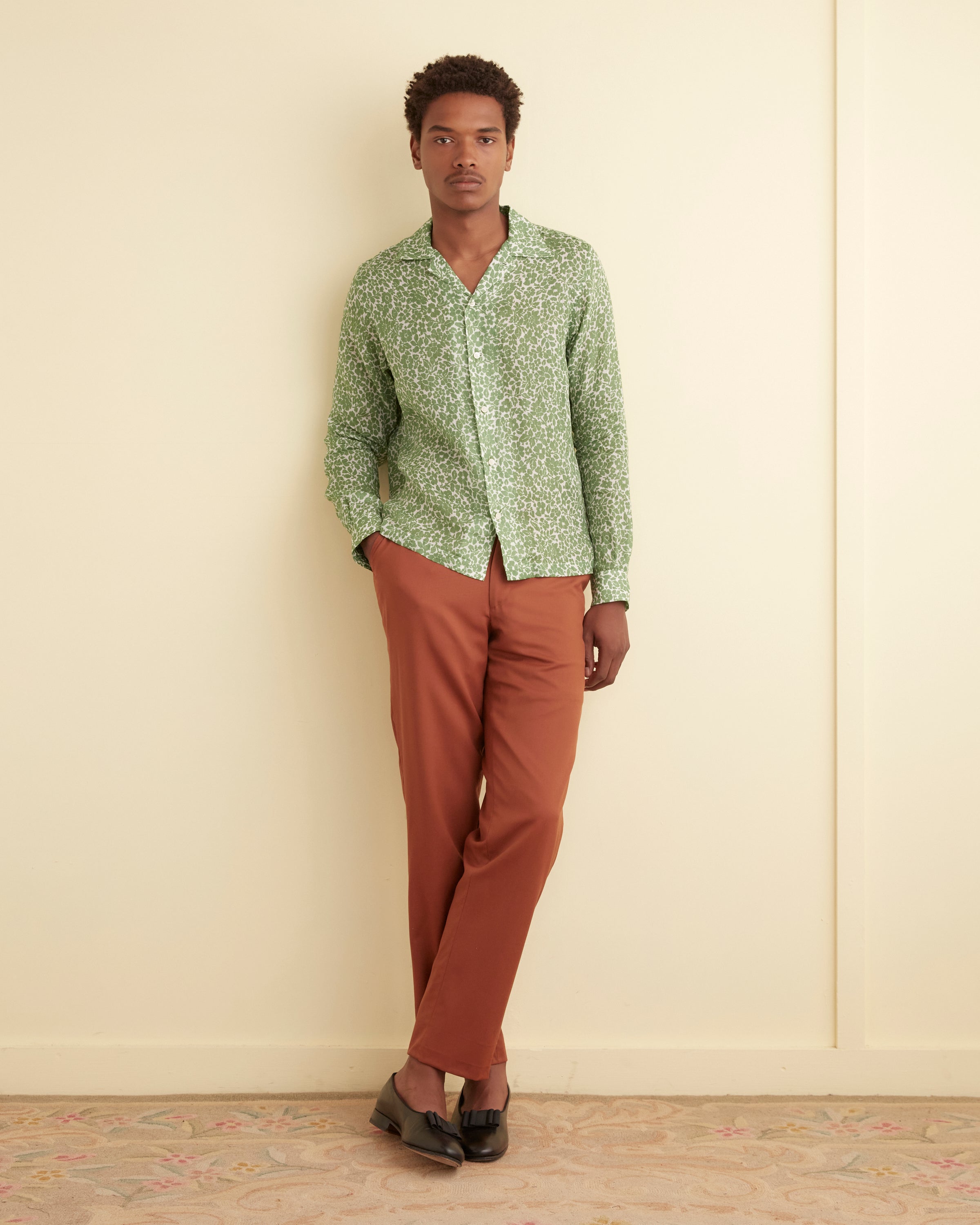 Green Meadow Long Sleeve Shirt BODE Green Meadow Long Sleeve Shirt BODE