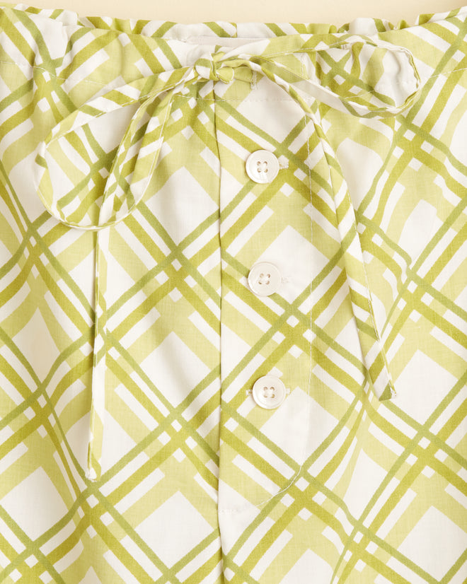 Greenskeeper Plaid Pajama Pants - MULTI OOAK TROUSERS BODE New York