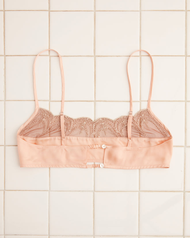 Half Shell Bra UNDERPINNINGS BODE New York