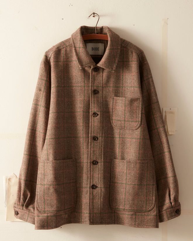 Lavender Field Overshirt - L/XL OOAK SHIRT BODE New York
