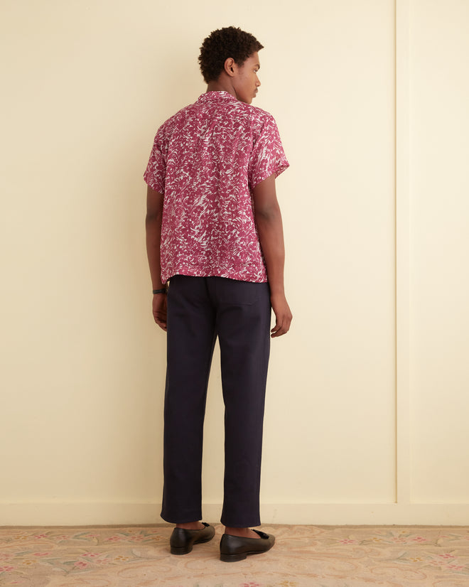 Hibiscus Spray Short Sleeve Shirt SHIRT BODE New York