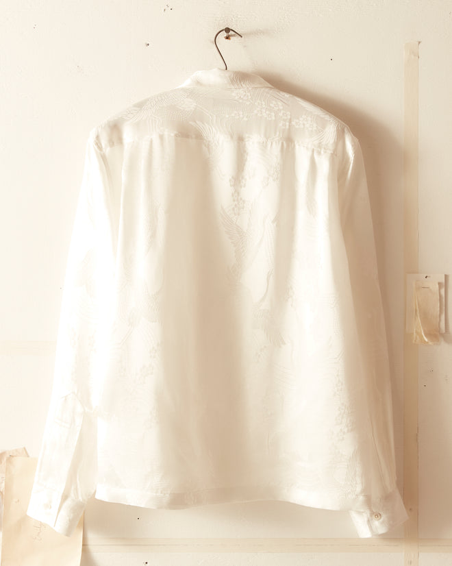 Ivory Cloud Long Sleeve Shirt
