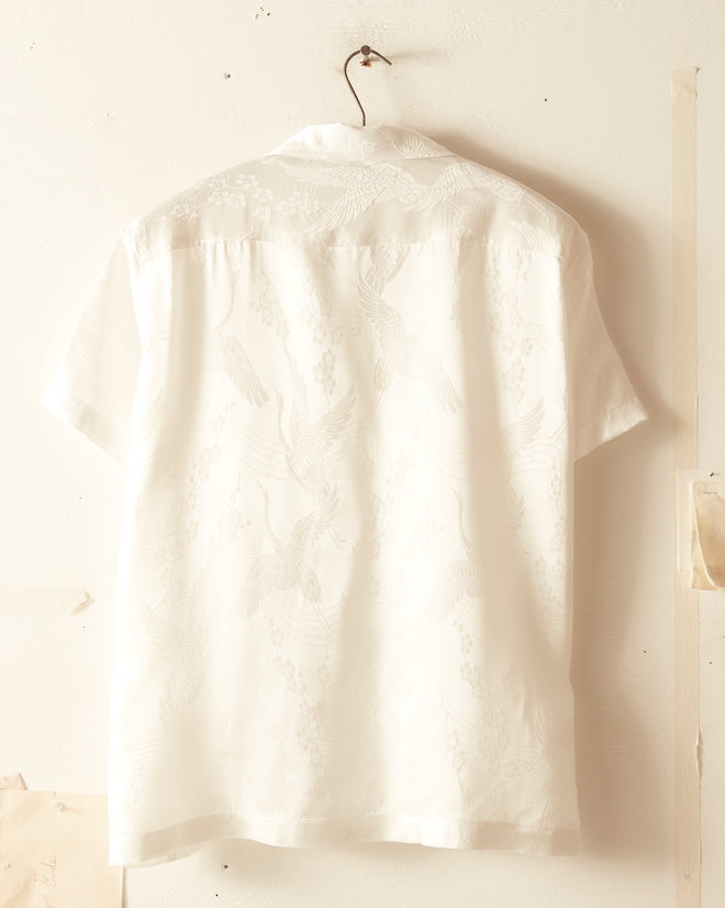 Ivory Cloud Short Sleeve Shirt