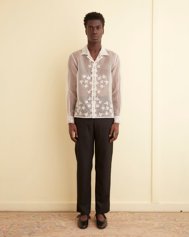 Ivy Appliqué Long Sleeve Shirt MENS SHIRTS BODE New York