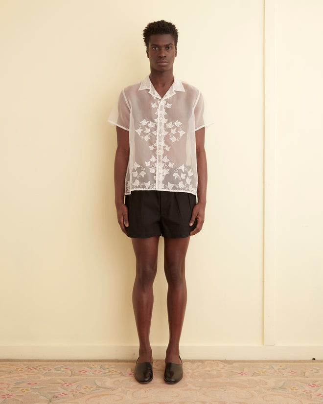 Ivy Appliqué Short Sleeve Shirt MENS SHIRTS BODE New York