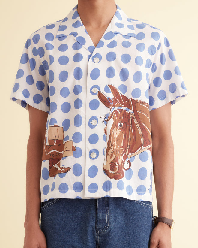 Jockey Dot Short Sleeve Shirt MENS SHIRTS BODE New York