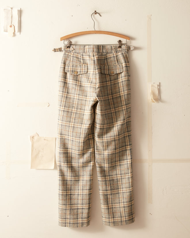Julep Plaid Trousers - 27
