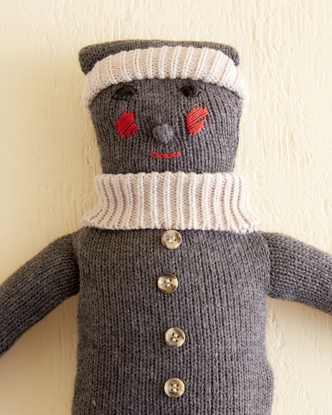 Knit Doll - Ecru Multi