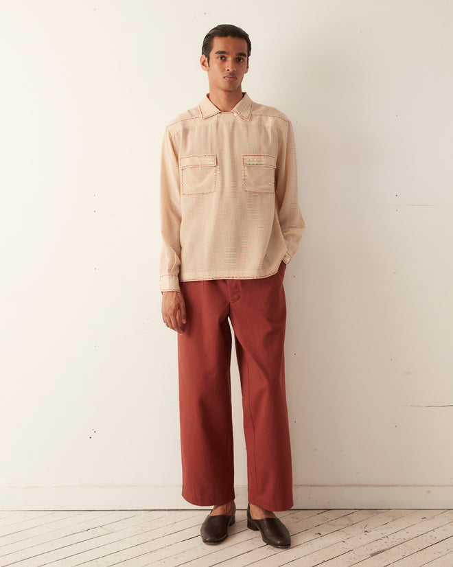 Knot Grid Pullover SHIRT BODE New York