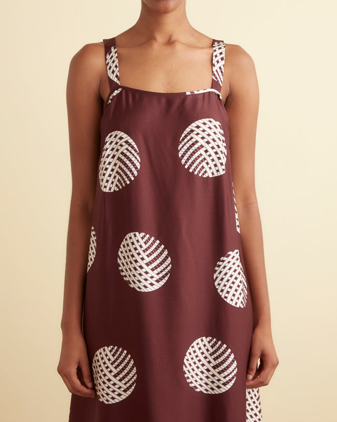 Lattice Sphere Column Gown DRESS BODE New York