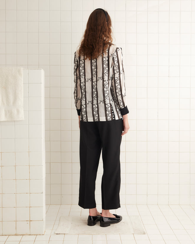 Lattice Sprig Top WOMENS TOPS BODE New York