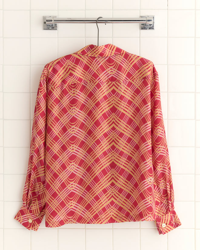 Lehariya Plaid Long Sleeve Shirt SHIRTS BODE New York