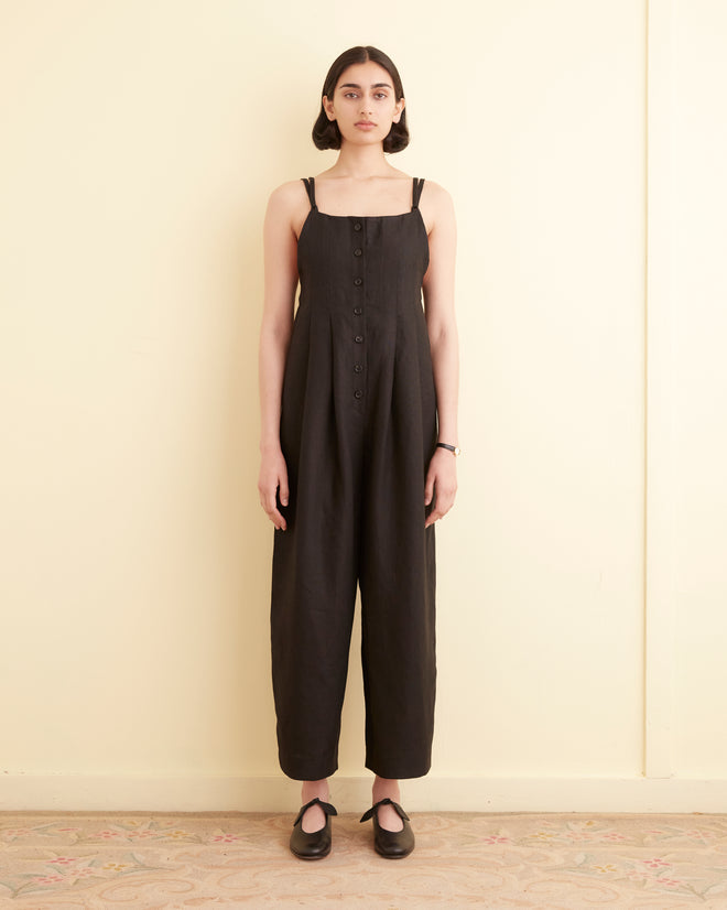 Linen Gardner Jumpsuit WOMEN JUMPSUIT BODE New York