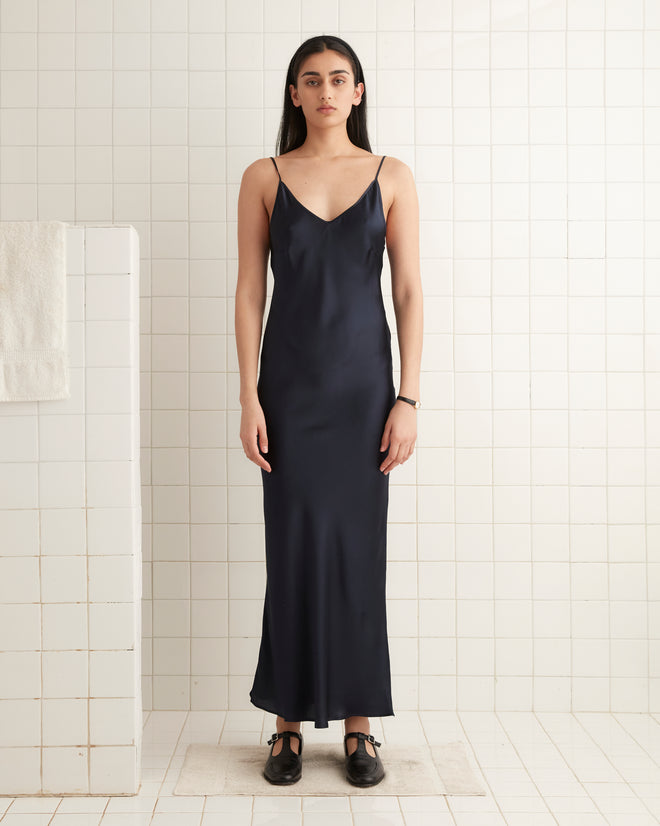 Lizzie Long Slip - Midnight DRESS BODE New York