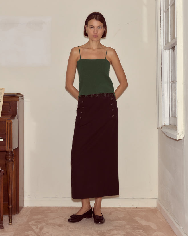 Lodge Tank - Dark Green
