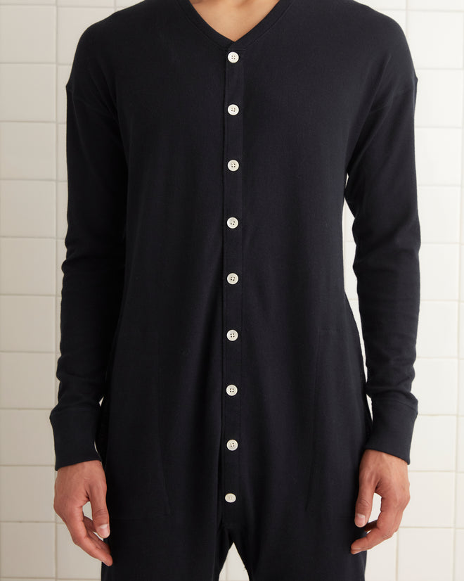 Long Johns - Black MENS CUT AND SEW BODE New York