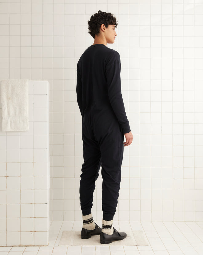 Long Johns - Black MENS CUT AND SEW BODE New York