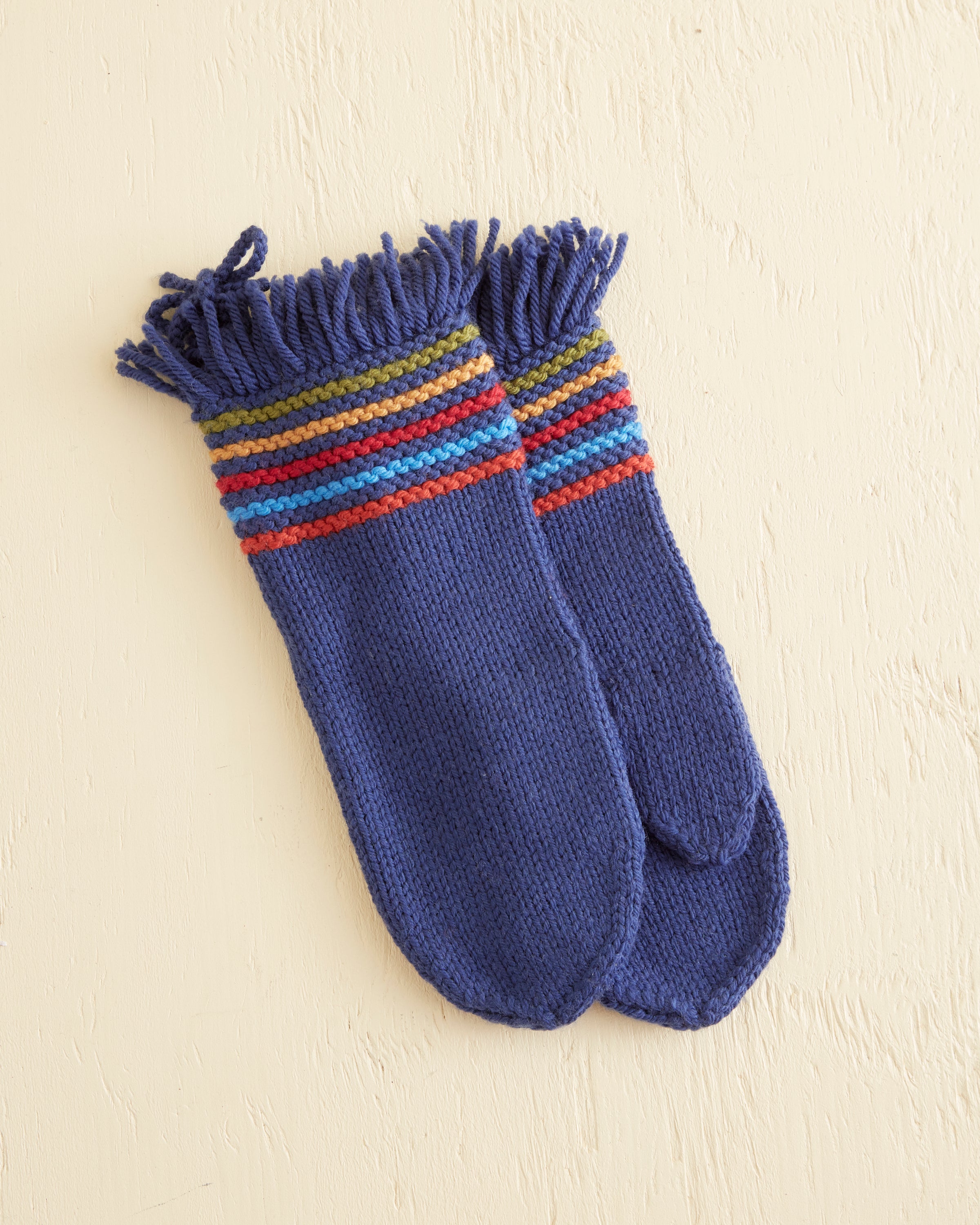 小物 Ground Y Dobby Wool Lattice Stole Loop Edge Mittens – BODE