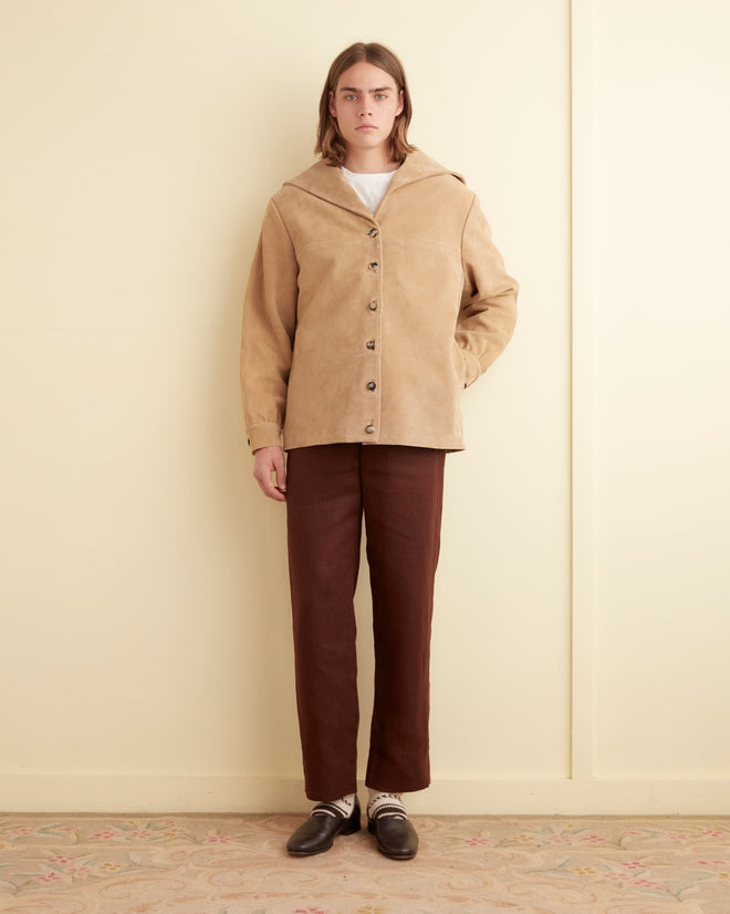 Mariner Suede Jacket OUTERWEAR BODE New York