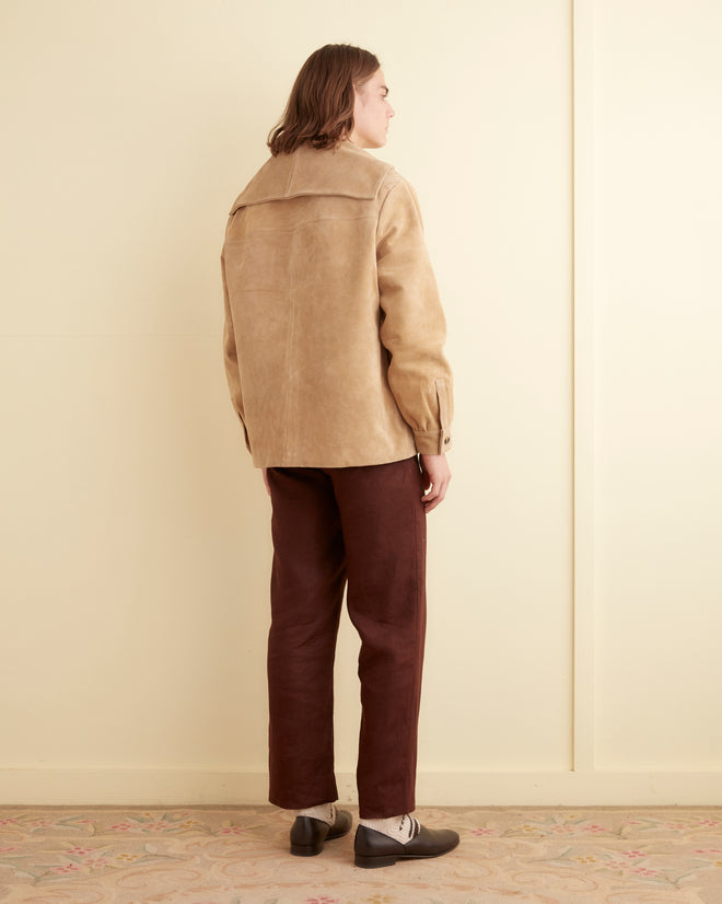 Mariner Suede Jacket OUTERWEAR BODE New York