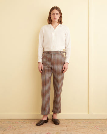 Marston Check Trousers