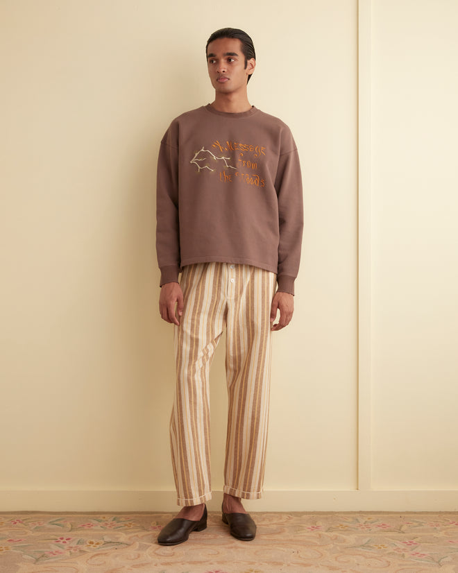 Message Crewneck CUT AND SEW BODE New York