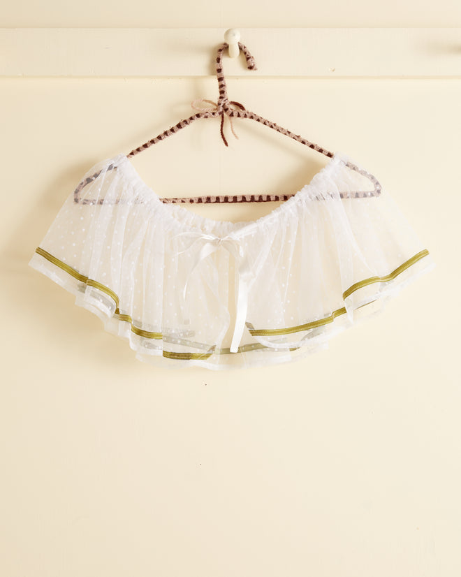 Moss Velvet Collar