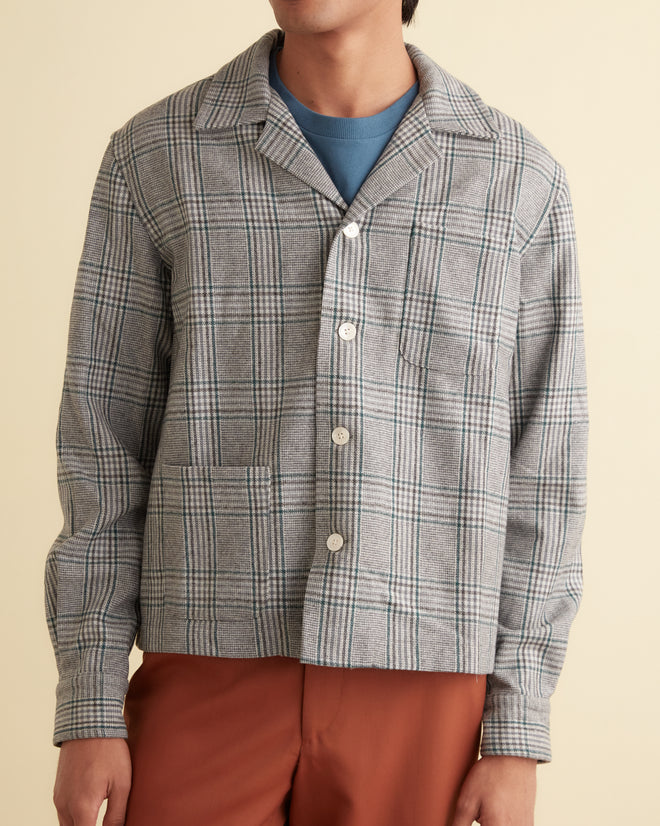 Moss Concrete Overshirt - M/L