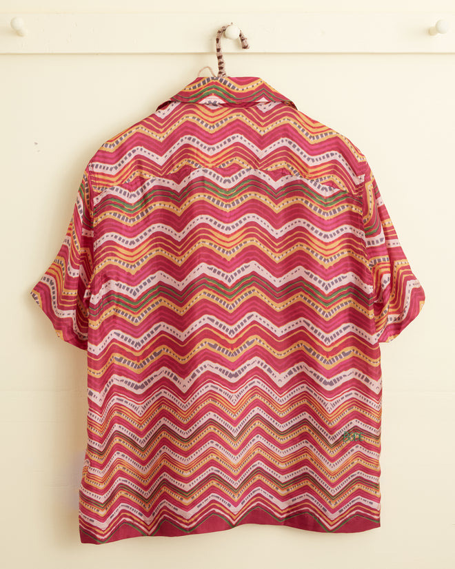 Mothra Zig-Zag Short Sleeve Shirt SHIRTS BODE New York