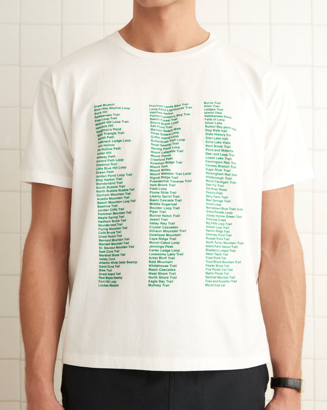 Trailhead Tee MENS CUT AND SEW BODE New York
