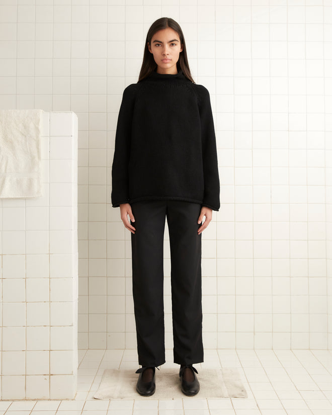 Cashmere Rollneck - Black KNITWEAR BODE New York