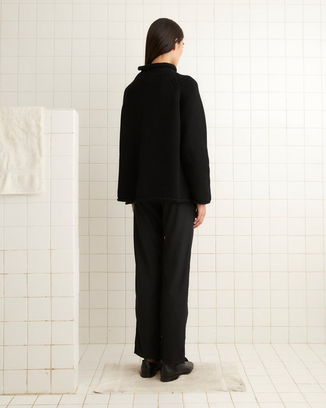 Cashmere Rollneck - Black KNITWEAR BODE New York