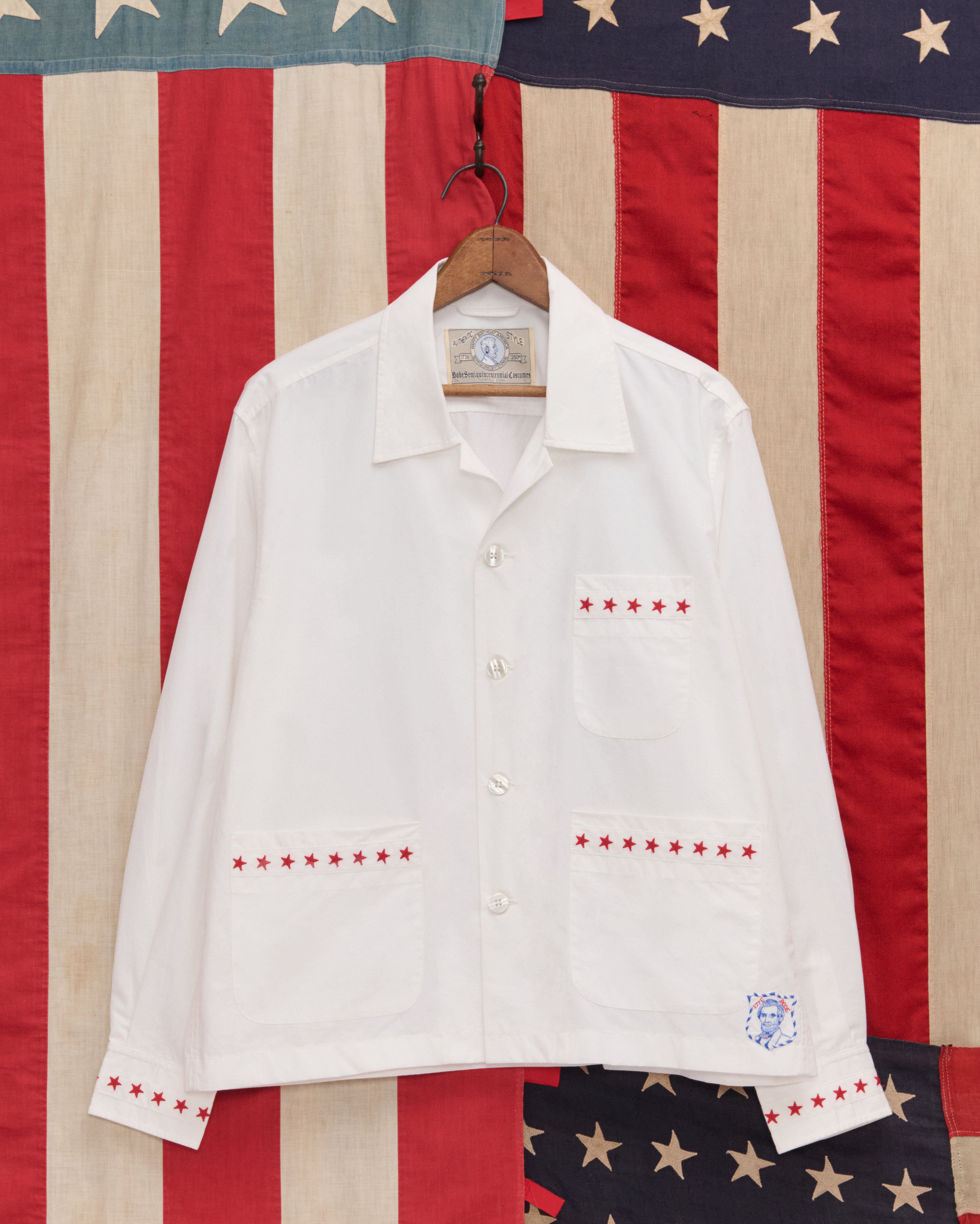 Red Star Long Sleeve Shirt XS / White