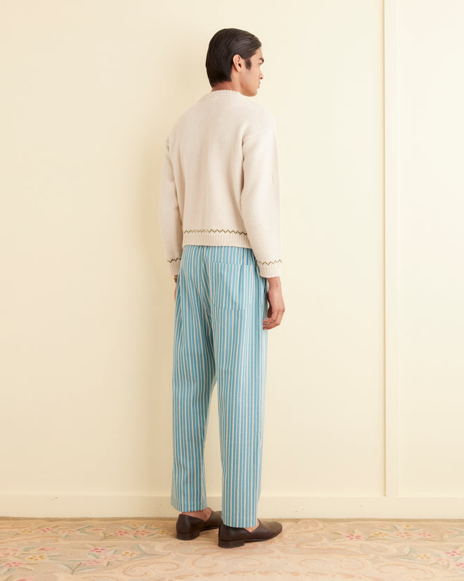 Shore Stripe Pajama Pants MENS TROUSERS BODE New York