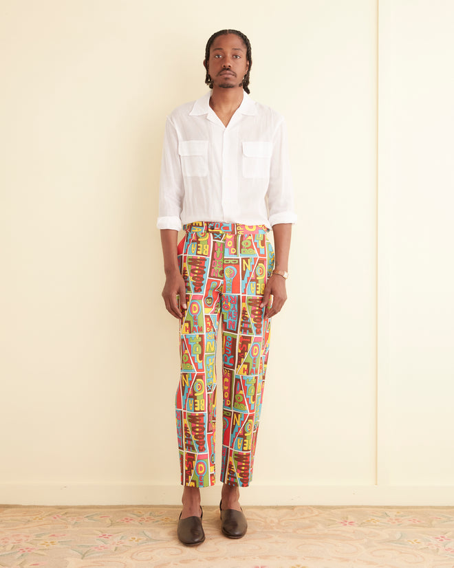 New England Mosaic Trousers MENS TROUSERS BODE New York
