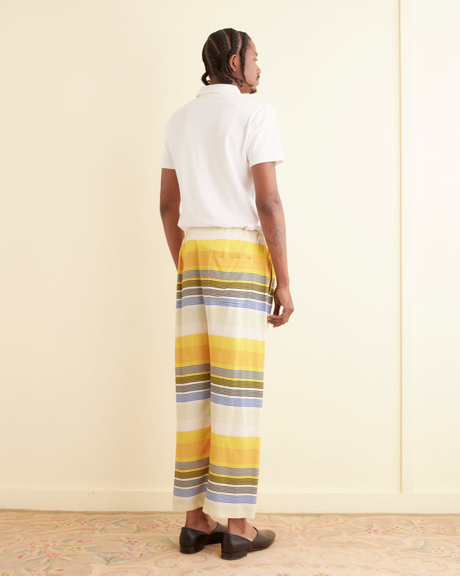 Sunset Stripe Pajama Pants MENS TROUSERS BODE New York