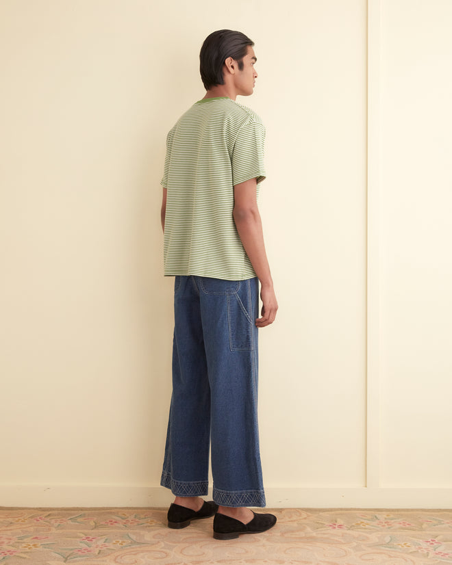 Truro Stripe Tee MENS CUT AND SEW BODE New York