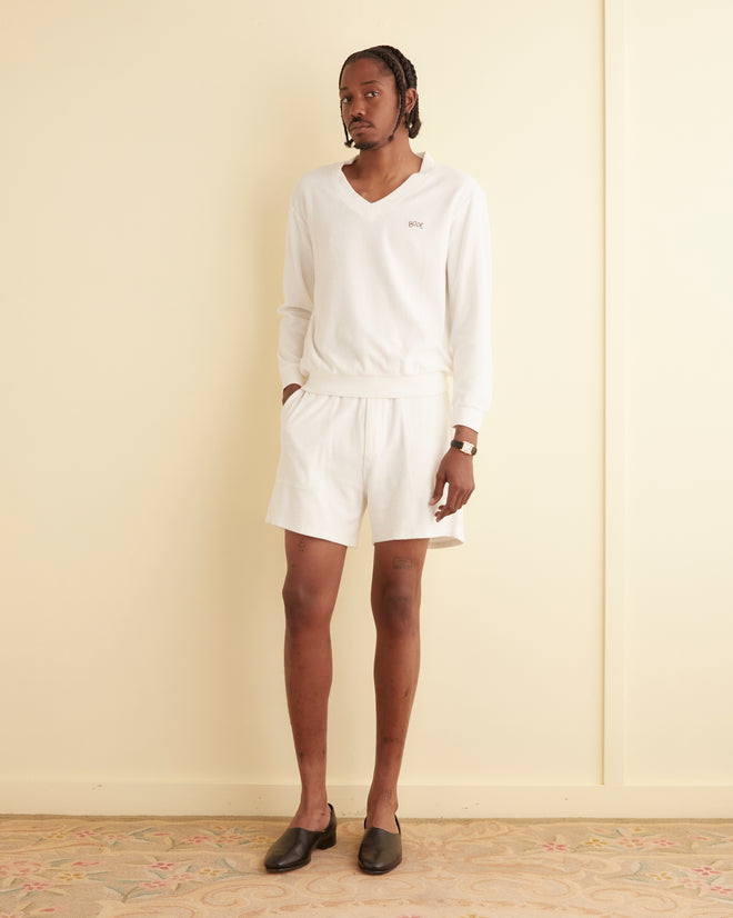 Boston Terry Sweatshorts MENS CUT AND SEW BODE New York