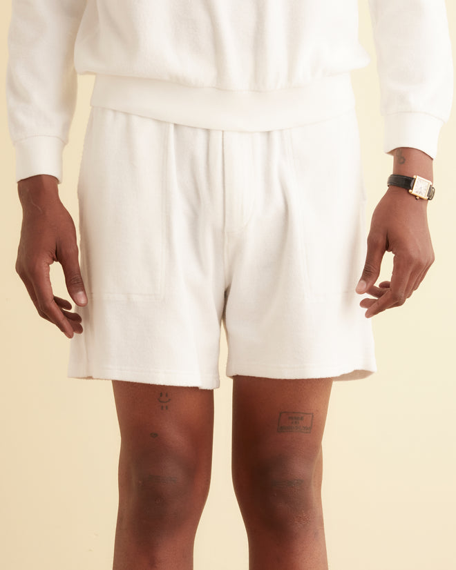 Boston Terry Sweatshorts MENS CUT AND SEW BODE New York
