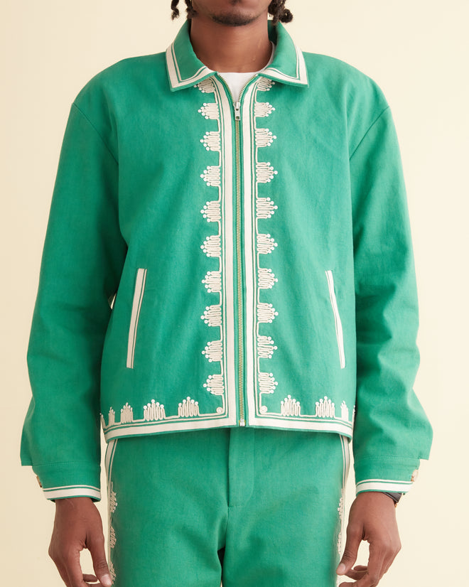 Ripple Appliqué Jacket MENS JACKETS BODE New York