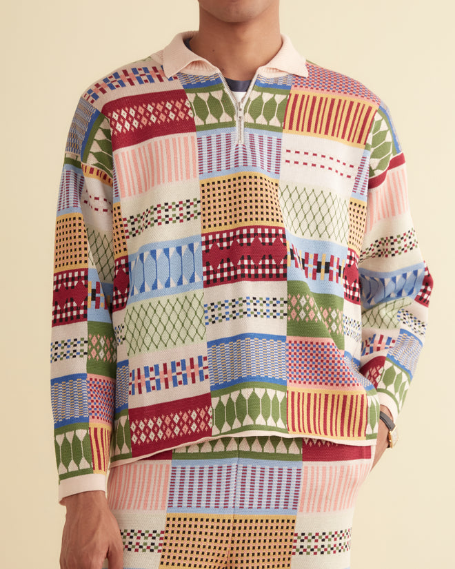 Sampler Polo MENS KNIT TOPS BODE New York