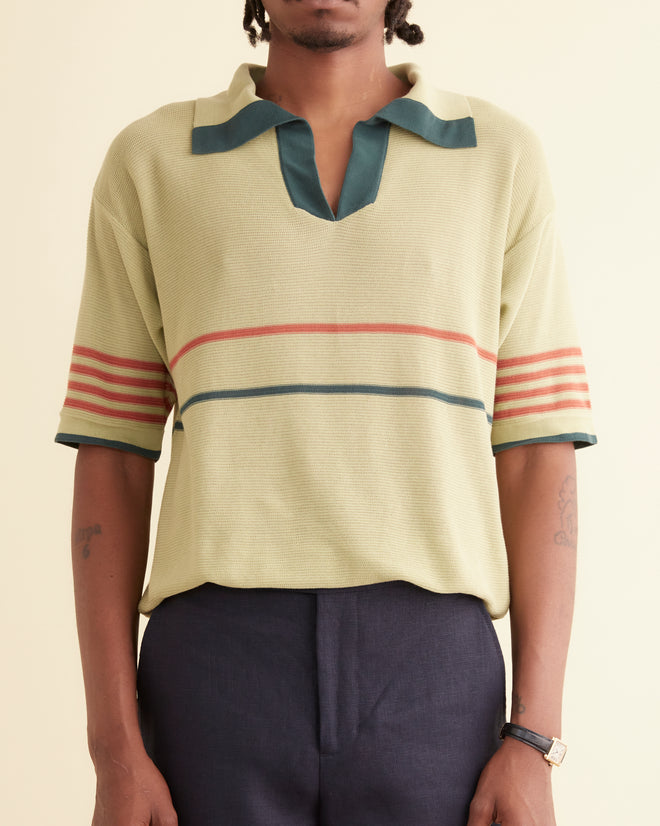 Palmer Polo MENS KNIT TOPS BODE New York