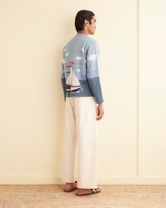 Pinafore Sweater MENS KNIT TOPS BODE New York
