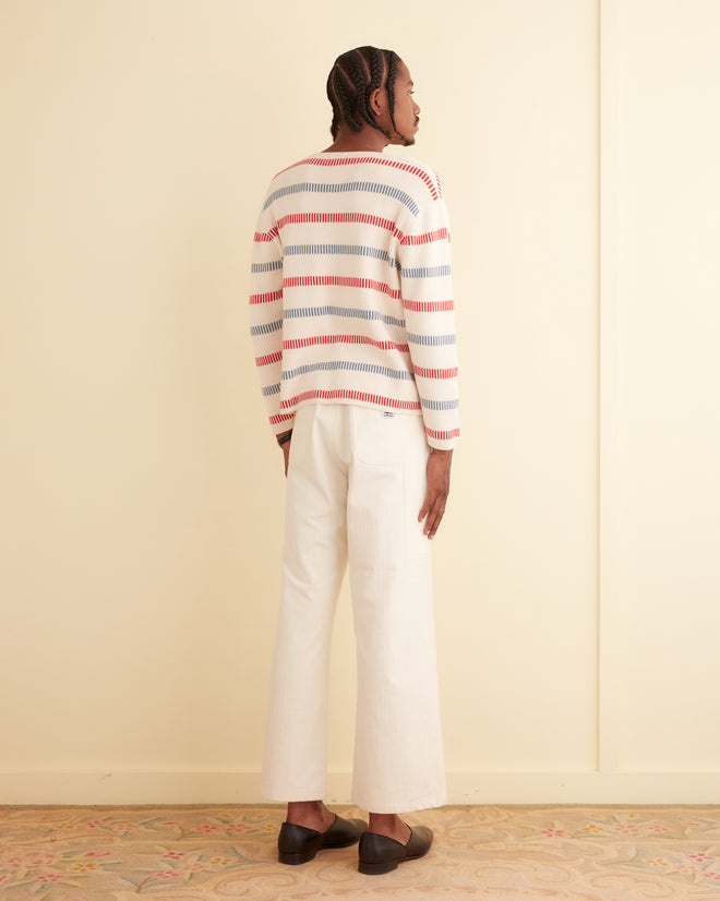 Bay Stripe Sweater MENS KNIT TOPS BODE New York