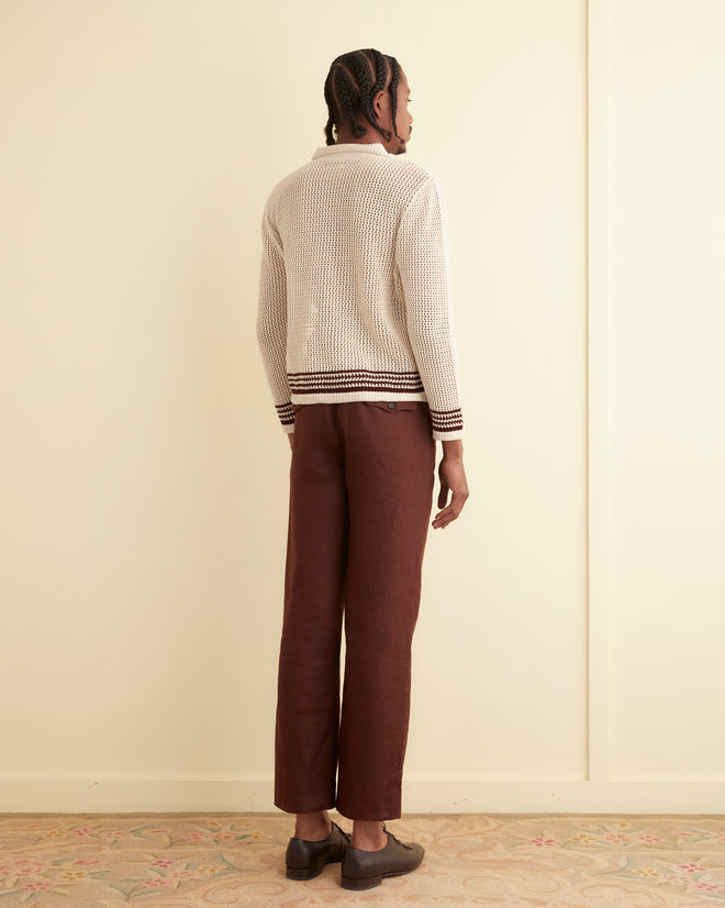 Bayberry Overshirt MENS KNIT TOPS BODE New York