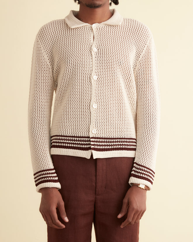 Bayberry Overshirt MENS KNIT TOPS BODE New York