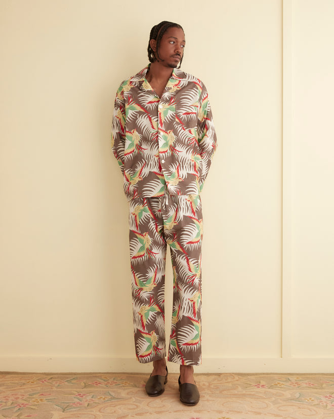 Sun Conure Long Sleeve Shirt MENS SHIRTS BODE New York