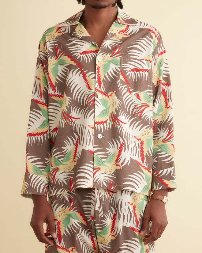 Sun Conure Long Sleeve Shirt MENS SHIRTS BODE New York